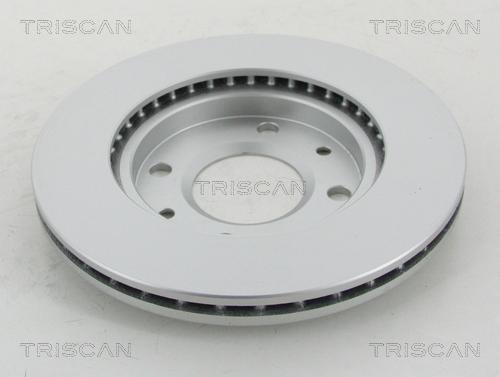 Triscan 8120 10102C - Гальмівний диск autocars.com.ua