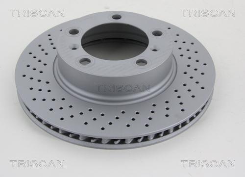Triscan 8120 101051C - Гальмівний диск autocars.com.ua