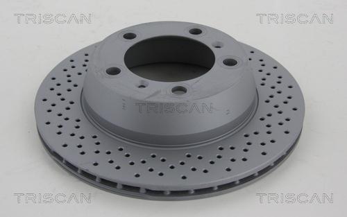 Triscan 8120 101061C - Гальмівний диск autocars.com.ua