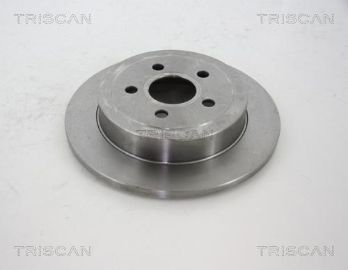 Triscan 8120 101070 - Гальмівний диск autocars.com.ua