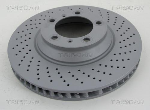 Triscan 8120 101080C - Гальмівний диск autocars.com.ua