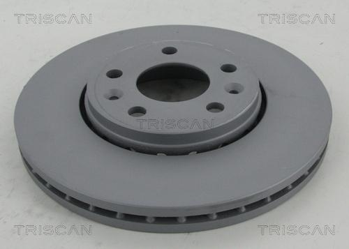 Triscan 8120 101086C - Гальмівний диск autocars.com.ua