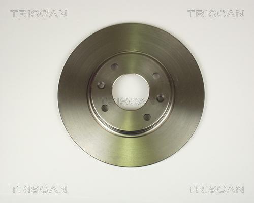 Triscan 8120 10114 - Гальмівний диск autocars.com.ua