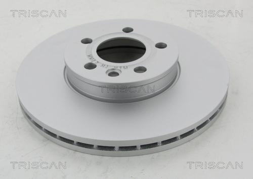 Triscan 8120 10172C - Гальмівний диск autocars.com.ua