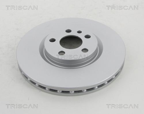 Triscan 8120 10184C - Гальмівний диск autocars.com.ua