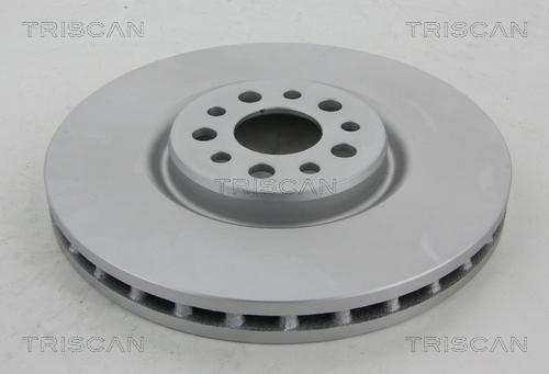 Triscan 8120 10186C - Гальмівний диск autocars.com.ua