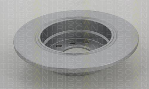 Triscan 8120 11118C - Гальмівний диск autocars.com.ua