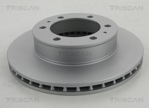 Triscan 8120 131024C - Гальмівний диск autocars.com.ua