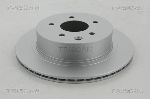 Triscan 8120 14160C - Гальмівний диск autocars.com.ua