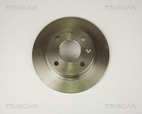 Triscan 8120 16115 - Гальмівний диск autocars.com.ua