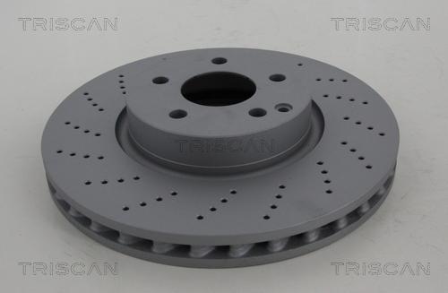 Triscan 8120 231003C - Гальмівний диск autocars.com.ua