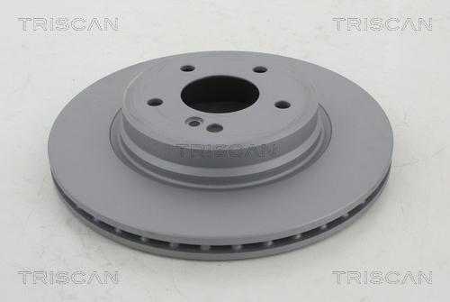 Triscan 8120 231012C - Гальмівний диск autocars.com.ua