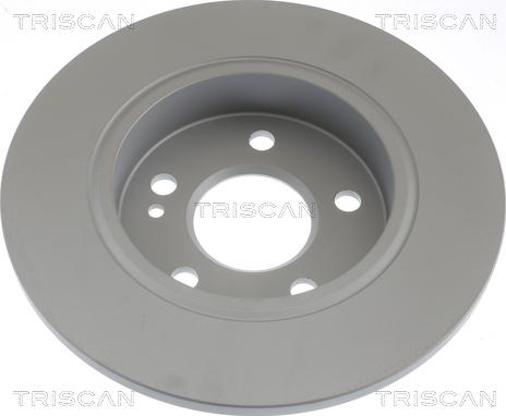 Triscan 8120 231058C - Гальмівний диск autocars.com.ua