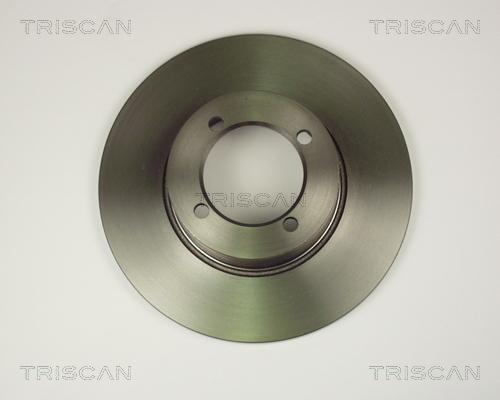 Triscan 8120 24102 - Гальмівний диск autocars.com.ua