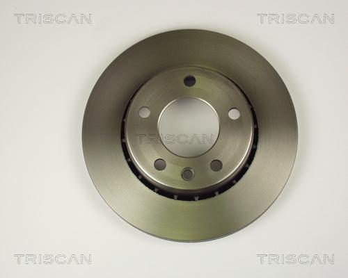 Triscan 8120 24108 - Гальмівний диск autocars.com.ua