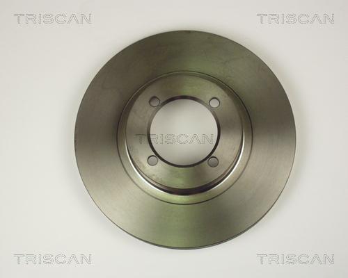 Triscan 8120 24109 - Гальмівний диск autocars.com.ua