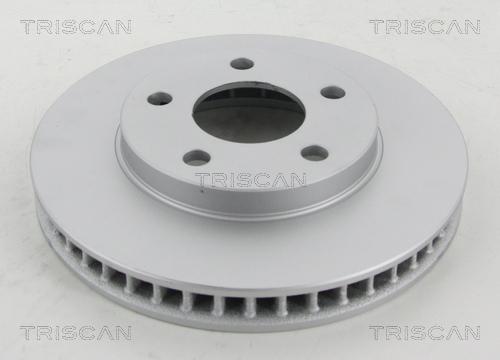 Triscan 8120 24131C - Гальмівний диск autocars.com.ua