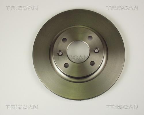 Triscan 8120 25106 - Гальмівний диск autocars.com.ua