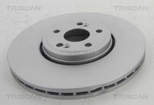 Triscan 8120 25135C - Гальмівний диск autocars.com.ua