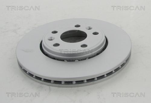 Triscan 8120 25156C - Гальмівний диск autocars.com.ua