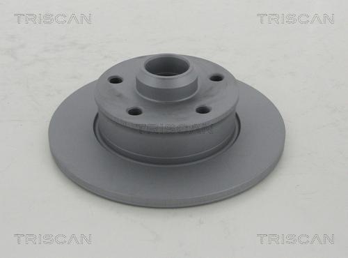 Triscan 8120 291027C - Гальмівний диск autocars.com.ua