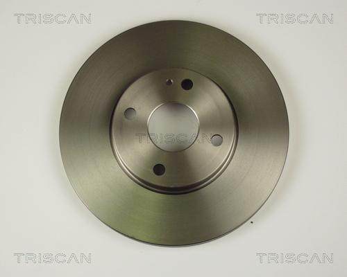 Triscan 8120 50117 - Гальмівний диск autocars.com.ua