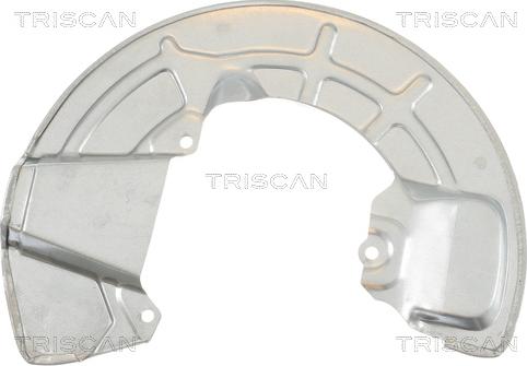 Triscan 8125 27106 - Відбивач, диск гальмівного механізму autocars.com.ua