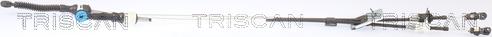 Triscan 8140 15743 - Трос, ступінчаста коробка передач autocars.com.ua
