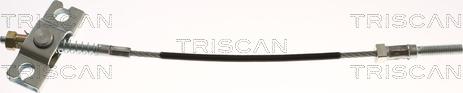 Triscan 8140 181157 - Трос, гальмівна система autocars.com.ua