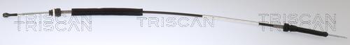 Triscan 8140 29709 - Трос, ступенчатая коробка передач autodnr.net