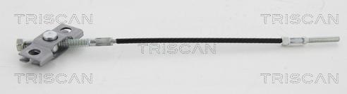 Triscan 8140 43158 - Трос, гальмівна система autocars.com.ua