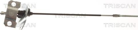 Triscan 8140 501144 - Трос, гальмівна система autocars.com.ua