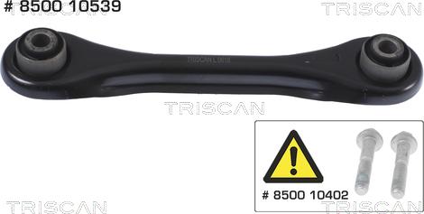 Triscan 8500 10539 - Рычаг подвески колеса autodnr.net
