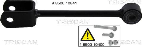 Triscan 8500 10641 - Тяга / стійка, стабілізатор autocars.com.ua