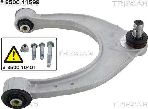 Triscan 8500 11599 - Рычаг подвески колеса autodnr.net