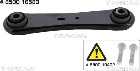 Triscan 8500 16583 - Тяга / стойка, подвеска колеса autodnr.net