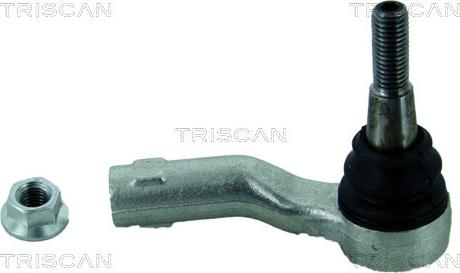 Triscan 8500 17127 - Наконечник рульової тяги, кульовий шарнір autocars.com.ua