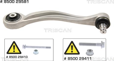 Triscan 8500 29581 - Рычаг подвески колеса autodnr.net