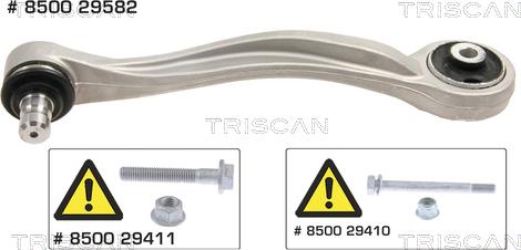 Triscan 8500 29582 - Рычаг подвески колеса autodnr.net
