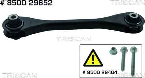 Triscan 8500 29652 - Тяга / стійка, підвіска колеса autocars.com.ua