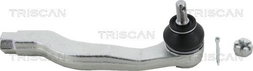 Triscan 8500 40109 - Наконечник рульової тяги, кульовий шарнір autocars.com.ua