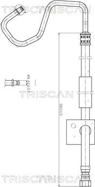 Triscan 8516 16012 - Гідравлічний шланг, рульове управління autocars.com.ua