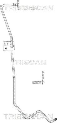 Triscan 8516 16041 - Гідравлічний шланг, рульове управління autocars.com.ua