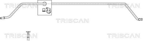Triscan 8516 16042 - Гідравлічний шланг, рульове управління autocars.com.ua
