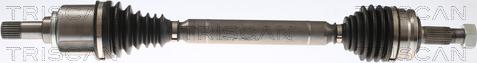 Triscan 8540 10559 - Приводний вал autocars.com.ua