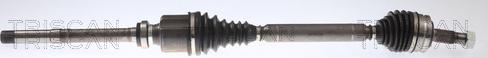 Triscan 8540 10560 - Приводний вал autocars.com.ua