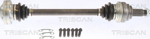Triscan 8540 11557 - Приводний вал autocars.com.ua