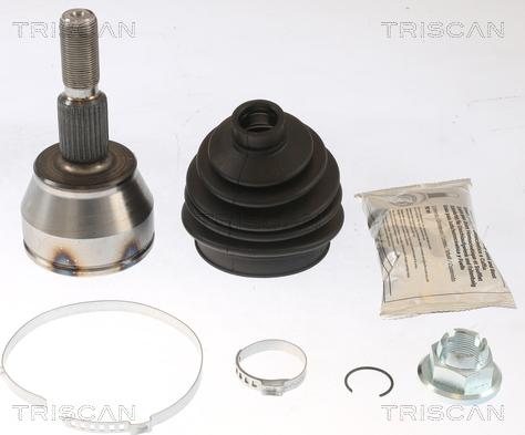 Triscan 8540 16147 - Шарнірний комплект, ШРУС, приводний вал autocars.com.ua