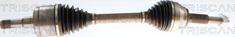 Triscan 8540 16683 - Приводний вал autocars.com.ua