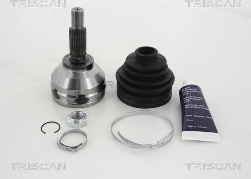 Triscan 8540 25110 - Шарнирный комплект, ШРУС, приводной вал autodnr.net